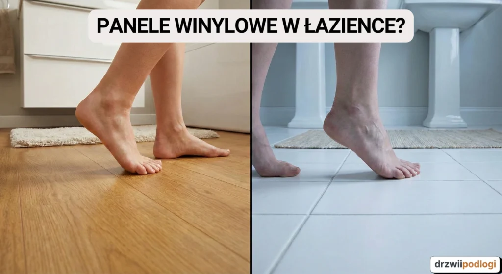 panele winylowe w łazience
